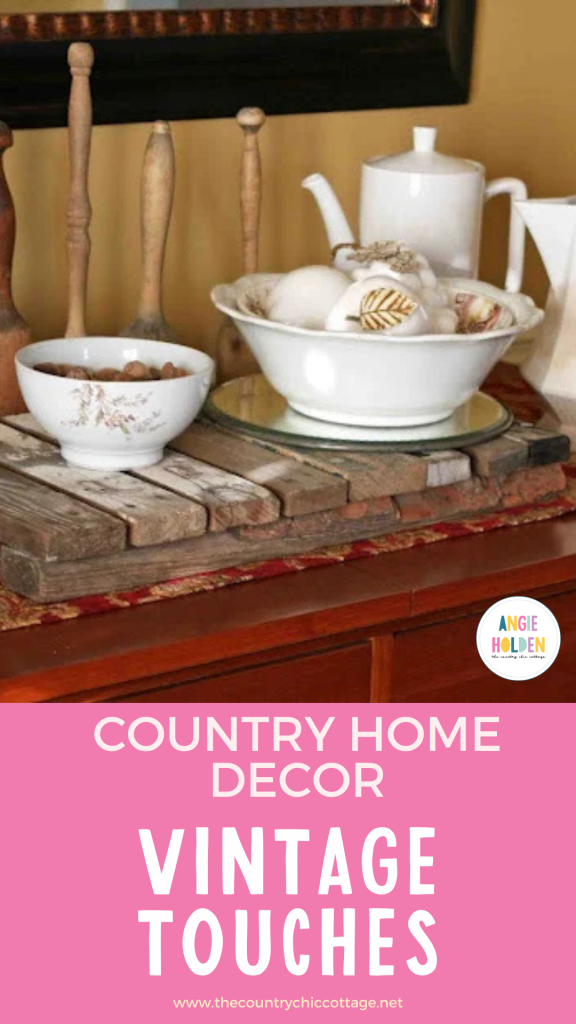 country home vintage touches
