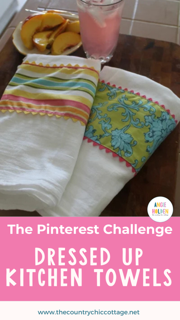 dressed up kitchen towels