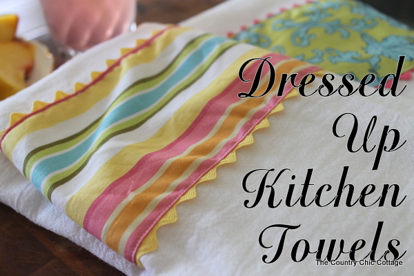 Dressed Up KItchen Towels