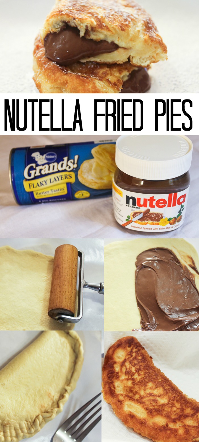 nutella in a biscuit