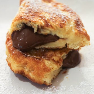 Quick and easy Nutella fried pies are the perfect dessert for anytime of the day or night! #dessert #recipe