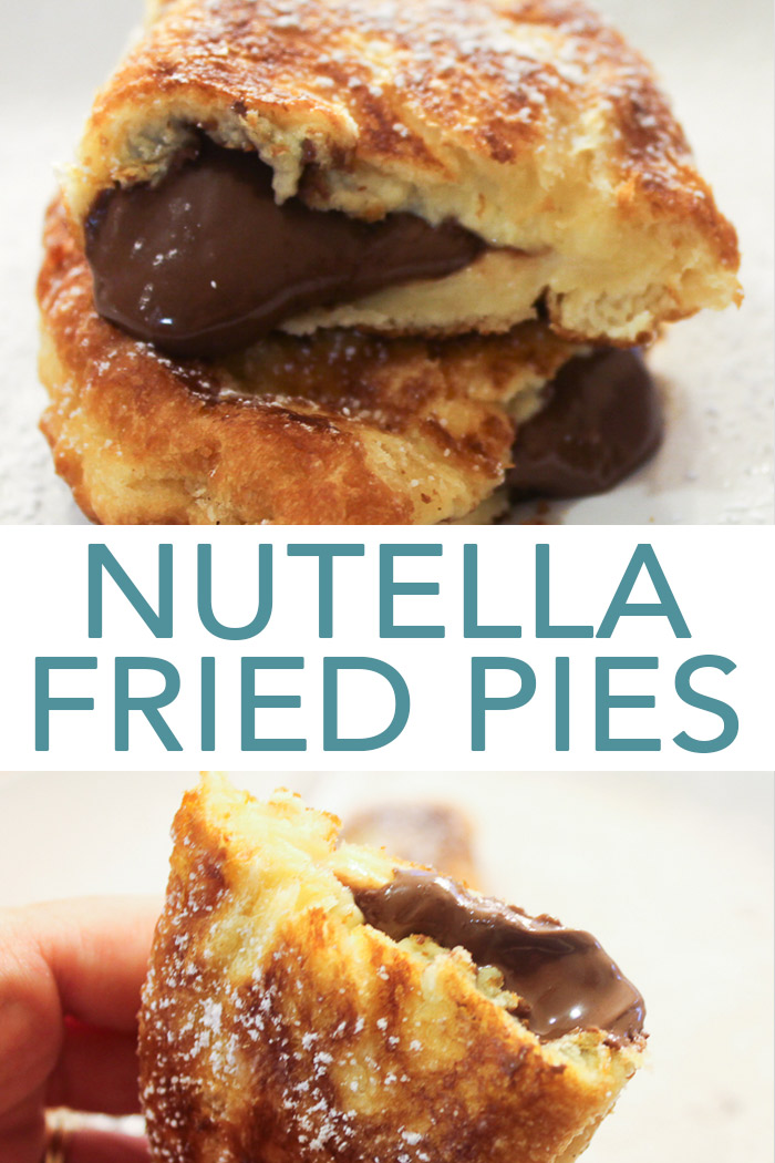 nutella fried pies