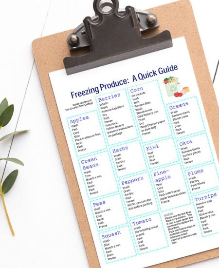 free kitchen printable guide