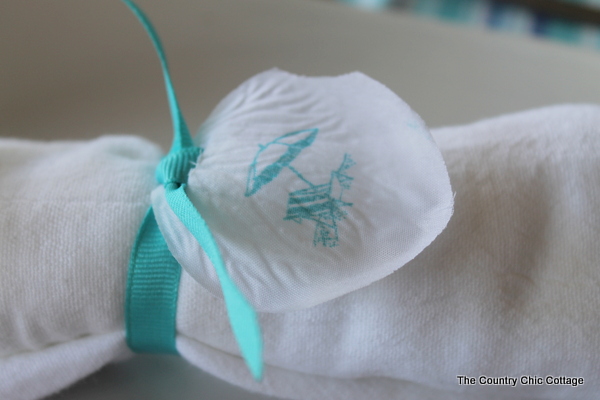 beach themed napkin rings beach themed napkin rings