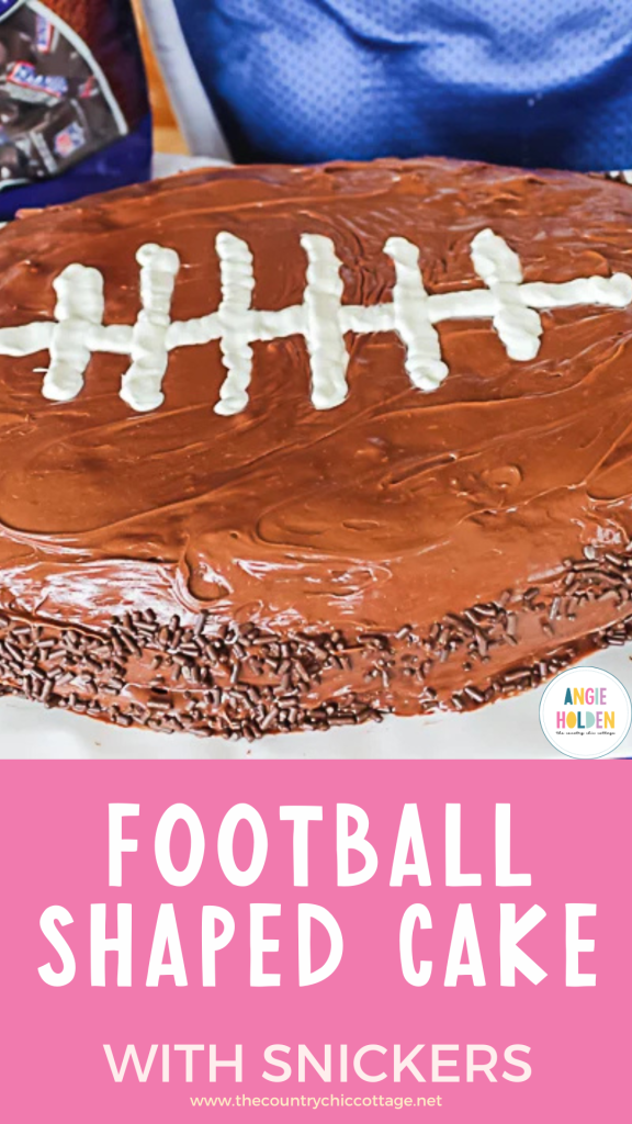 football shaped cake