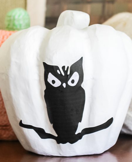 halloween paper mache pumpkin