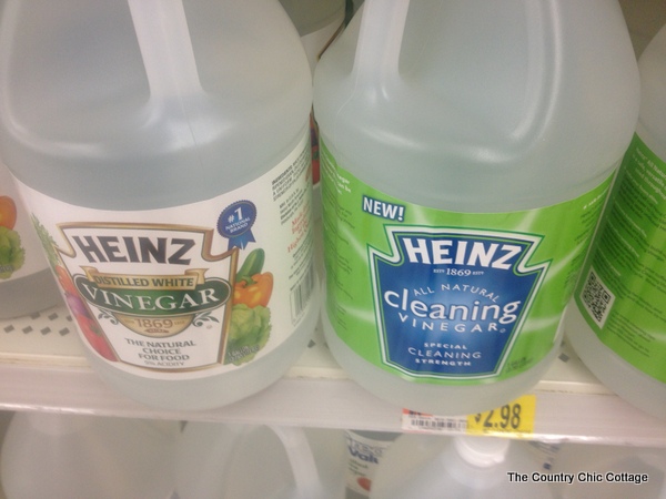 heinz cleaning vinegar bottles