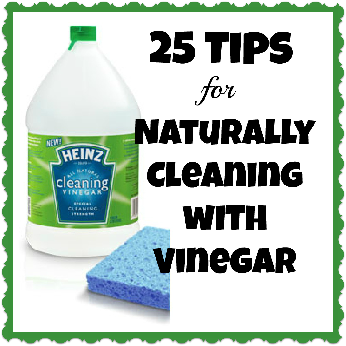 25 Tips for Naturally Cleaning with Vinegar HeinzVinegar cbias The