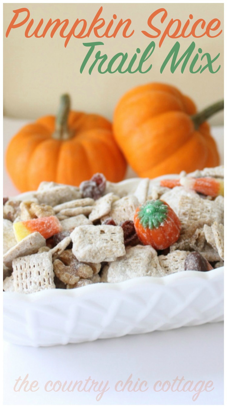 Pumpkin Spice Trail Mix - The Country Chic Cottage