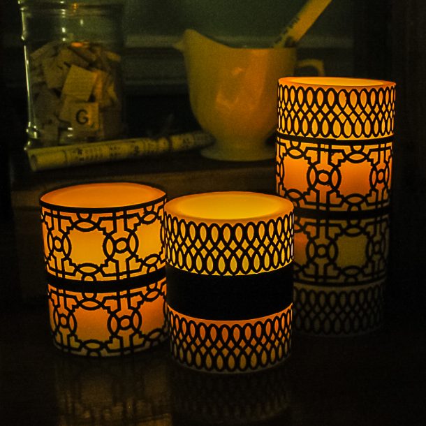 Cricut Candle Ideas Candle Wraps You Can Make in Minutes Angie