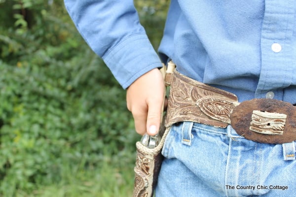 cowboy halloween costume from thrift store Here's how we put together a fun cowboy halloween costume with thrift store finds