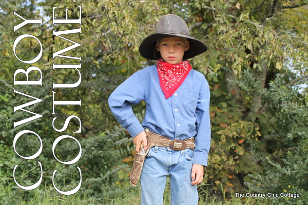 Thrifted Cowboy Halloween Costume