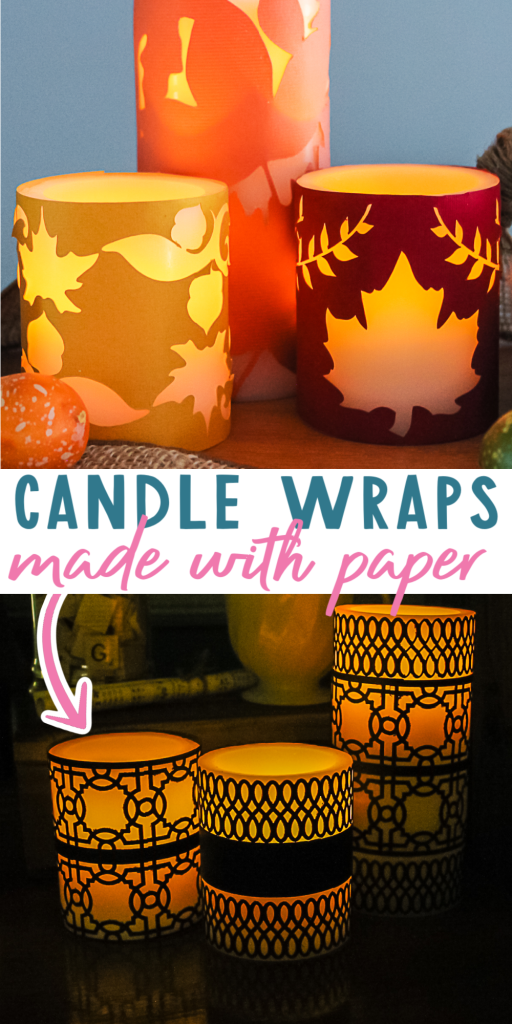 cricut candle wraps