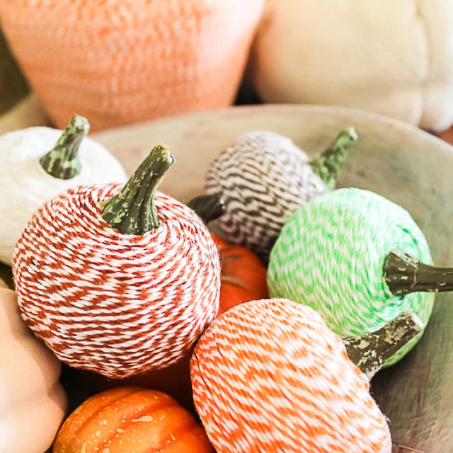 How to Make Twine Pumpkins - Angie Holden The Country Chic Cottage