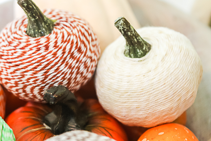 twine pumpkins