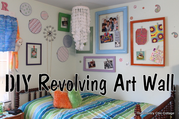 revolving art wall reveal