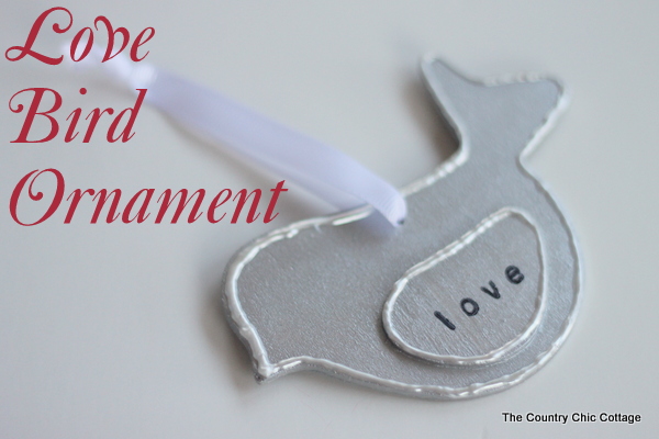 love bird ornament