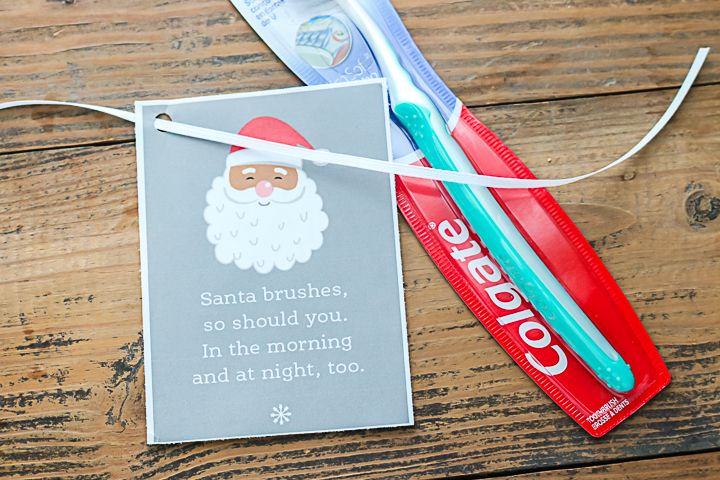 santa gift tags