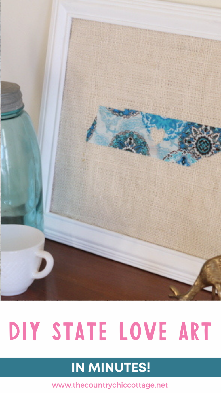 DIY Fabric Art - Angie Holden The Country Chic Cottage
