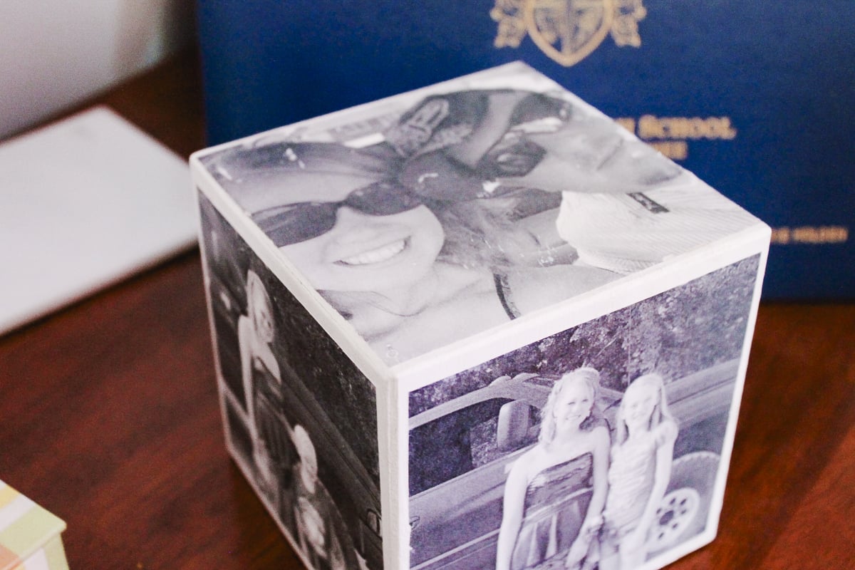 diy photo cube