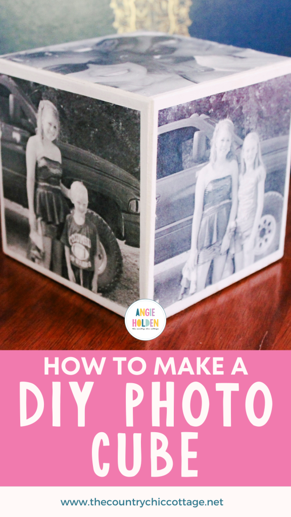 make a photo cube