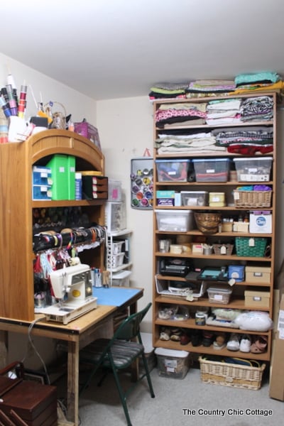 organized craft area organized craft area