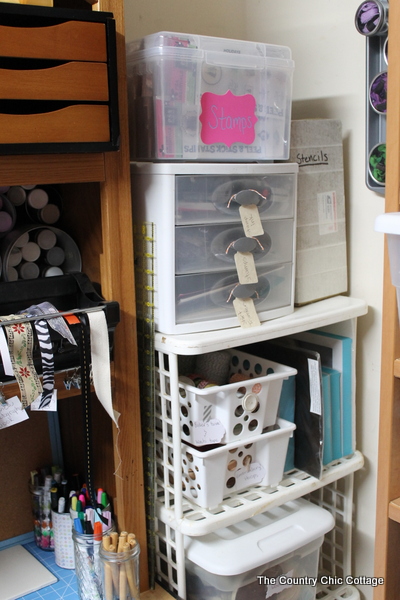 organized craft area organized craft area