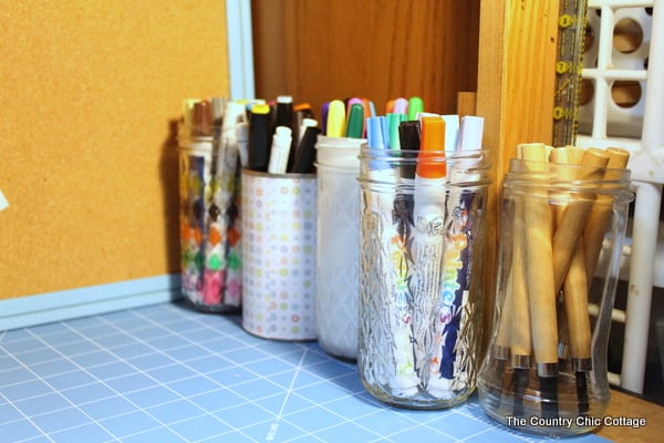organized craft area organized craft area