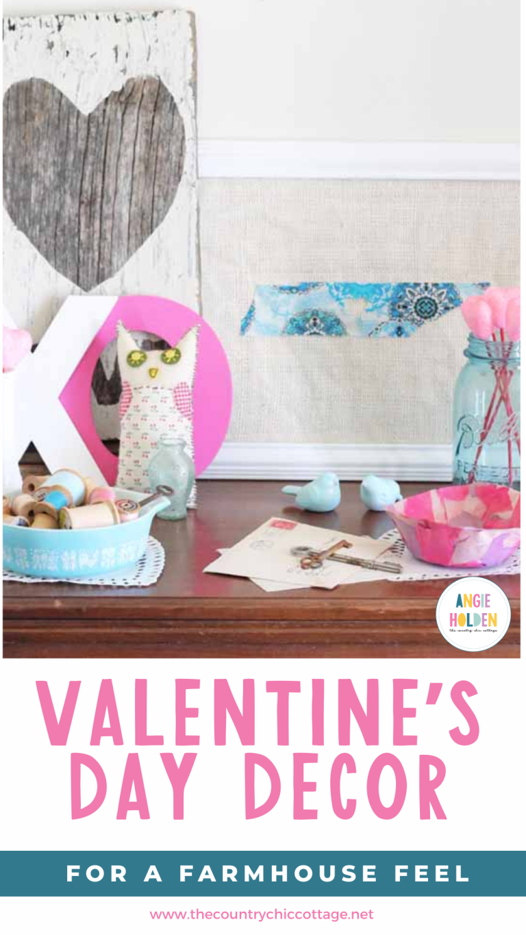 Valentine's Day Decor - Angie Holden The Country Chic Cottage