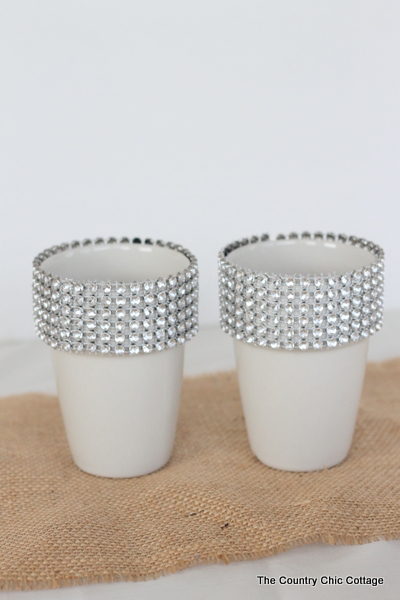 DIY Wedding Ideas -- Bling Candle Holders 3 Ways