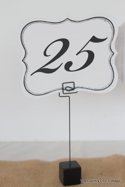DIY Wedding Ideas -- 3 Table Number Tutorials