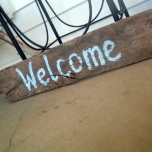 Rustic Barn Wood Sign