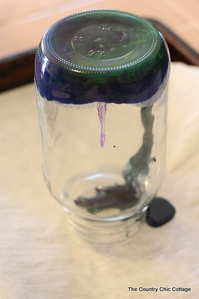 Crayon Drip Mason Jars from The Country Chic Cottage Crayon Drip Mason Jars from The Country Chic Cottage