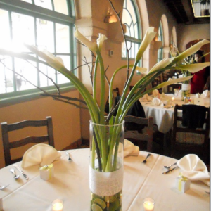 Big impact Floral Centerpieces Using 3 “Ingredients” by The V Spot Blog