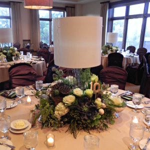 Elegant Wedding Inspiration Brown and Green by Mad in Crafts