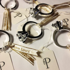 Engagement Ring Bridal Shower Favors by Dollar Tree Crafts