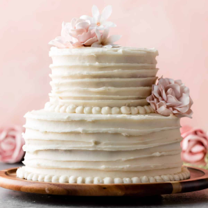 Simple Homemade Wedding Cake Recipe by Sally's Baking Addiction
