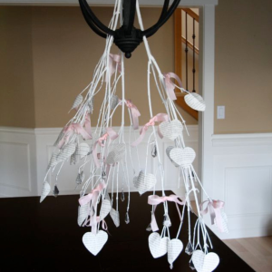 Vintage YOT Valentine Chandelier by Yesterday on Tuesday