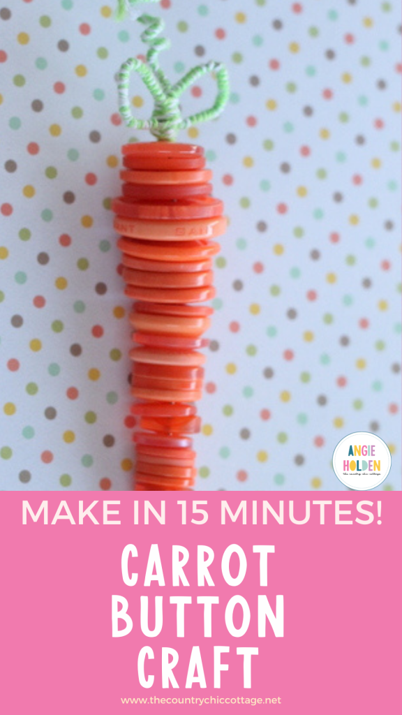 carrot button craft