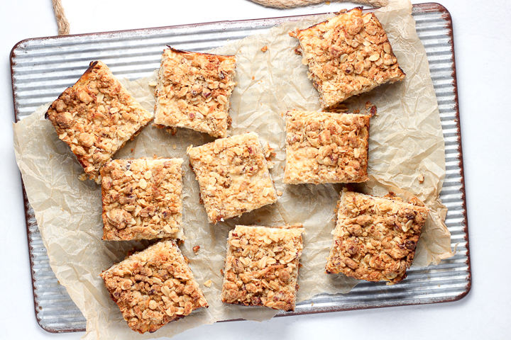 sliced lemon dessert bars