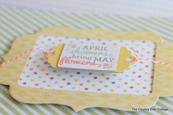 Spring Art Sign with We R Memory Keepers Spring Art Sign with We R Memory Keepers