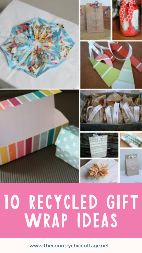 How to Be Green: 10 Recycled Gift Wrapping Ideas plus more Earth Day Crafts