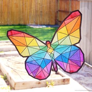 butterfly sun catcher