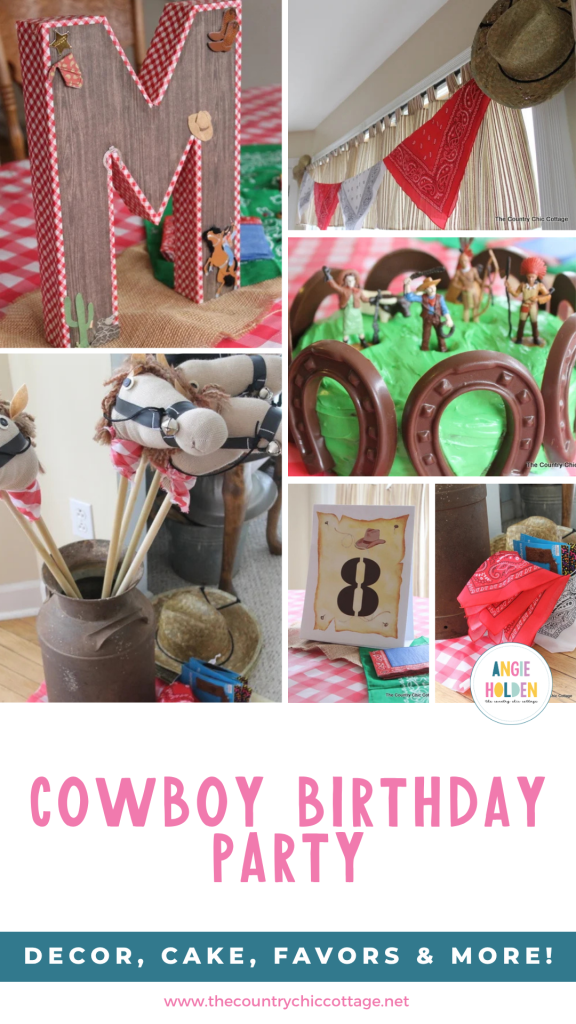 Cowboy Birthday Party - The Country Chic Cottage