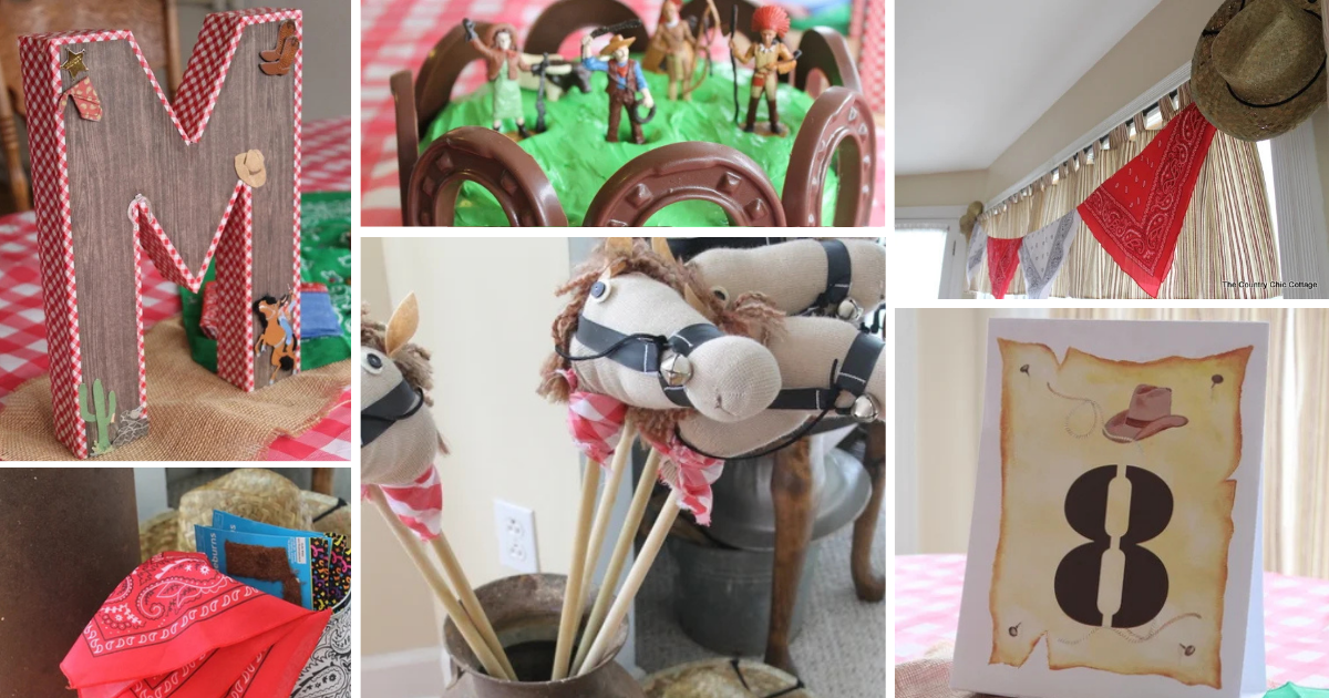 Photo: thecountrychiccottage.net Stunning Cowboy Birthday Party Ideas & Decoration Inspiration