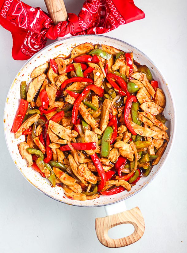 Delicious Chicken Pepper Stir Fry Recipe - Angie Holden The Country
