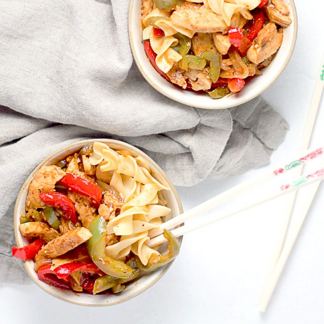 Delicious Chicken Pepper Stir Fry Recipe The Country Chic Cottage