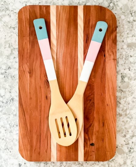 painted wooden spoons