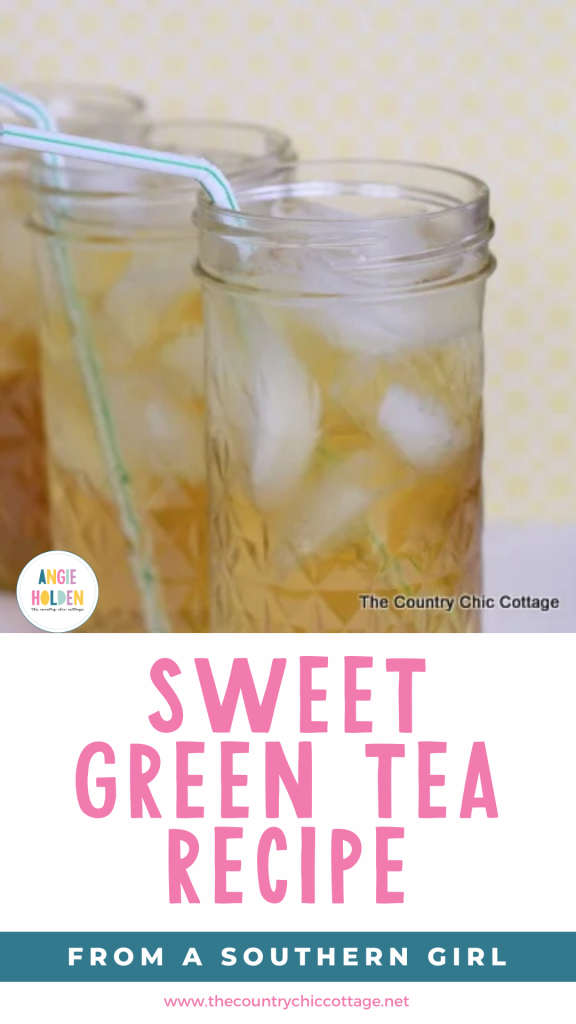 sweet green tea recipe