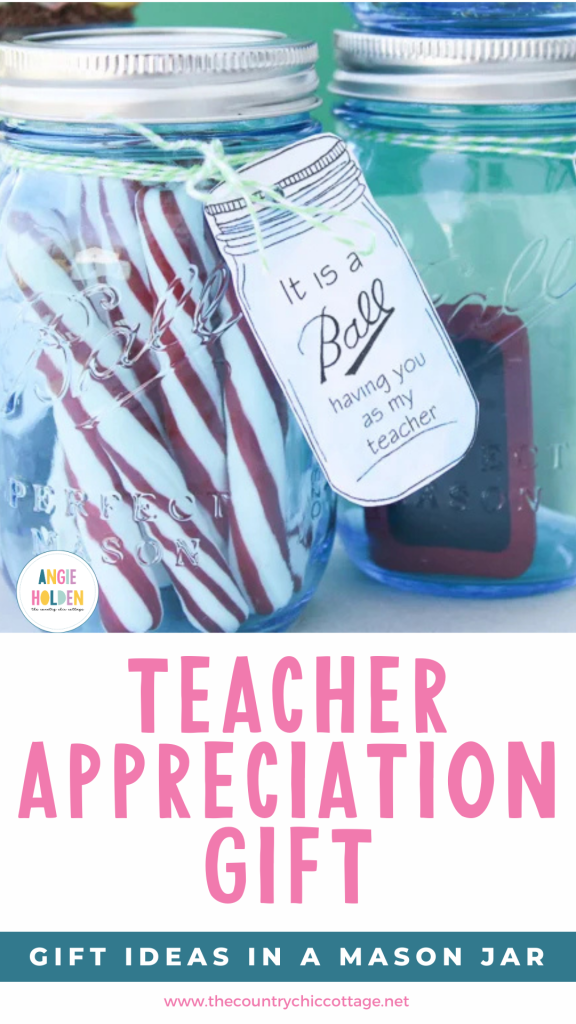 teacher appreciation gift ideas in a mason jar